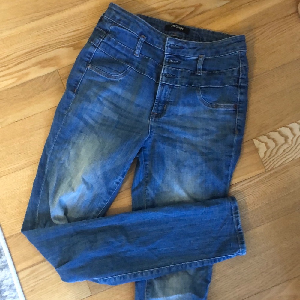 Refuge High waist skinny jeans